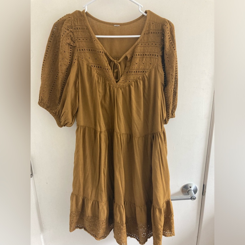 Beautiful Burnt Orange Dress